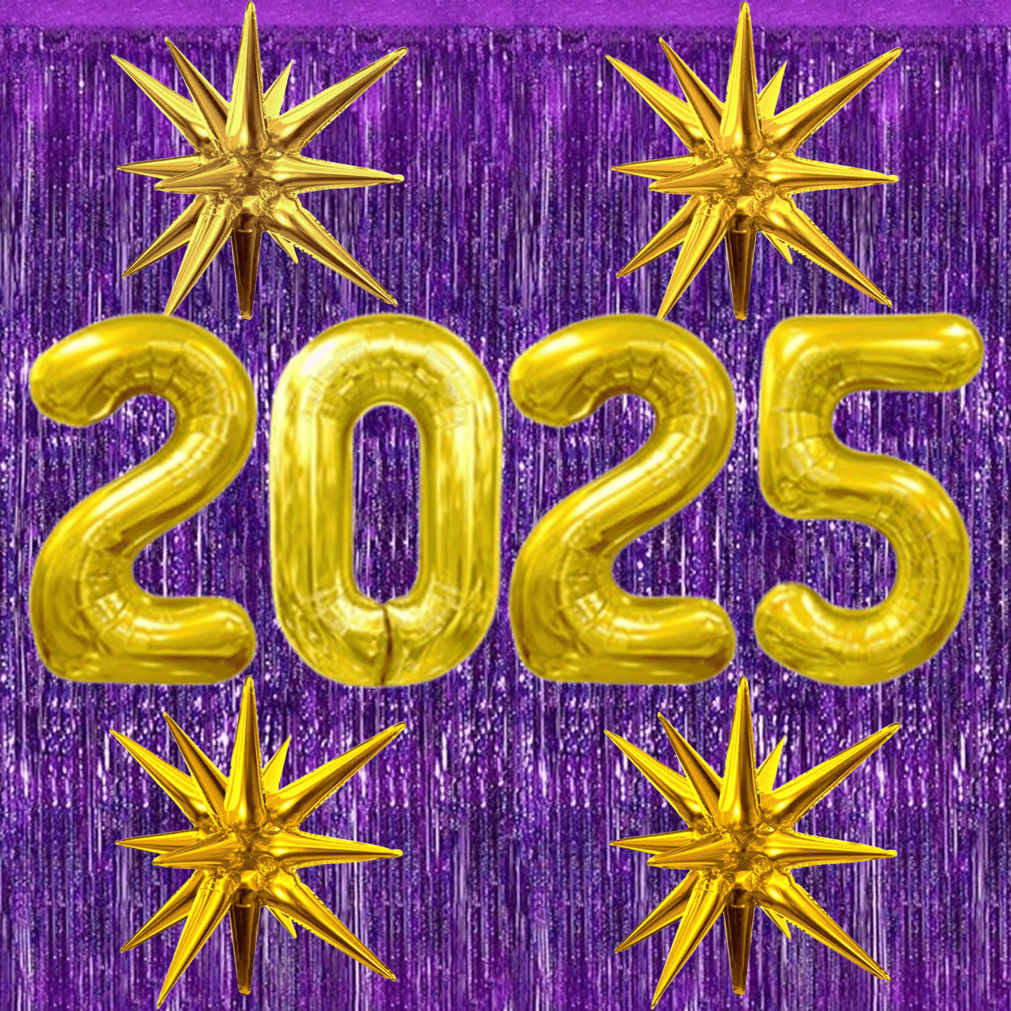 PMU 2025 Graduation - New Years Balloons Curtain Backdrop Party Kit Decorations