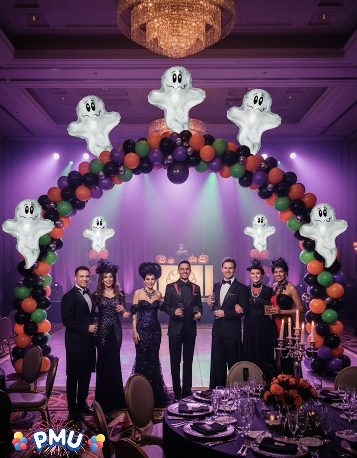 PMU Halloween Balloons Mylar-Foil