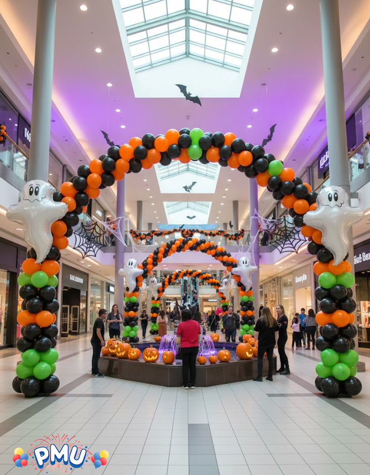 PMU Halloween Balloons Mylar-Foil