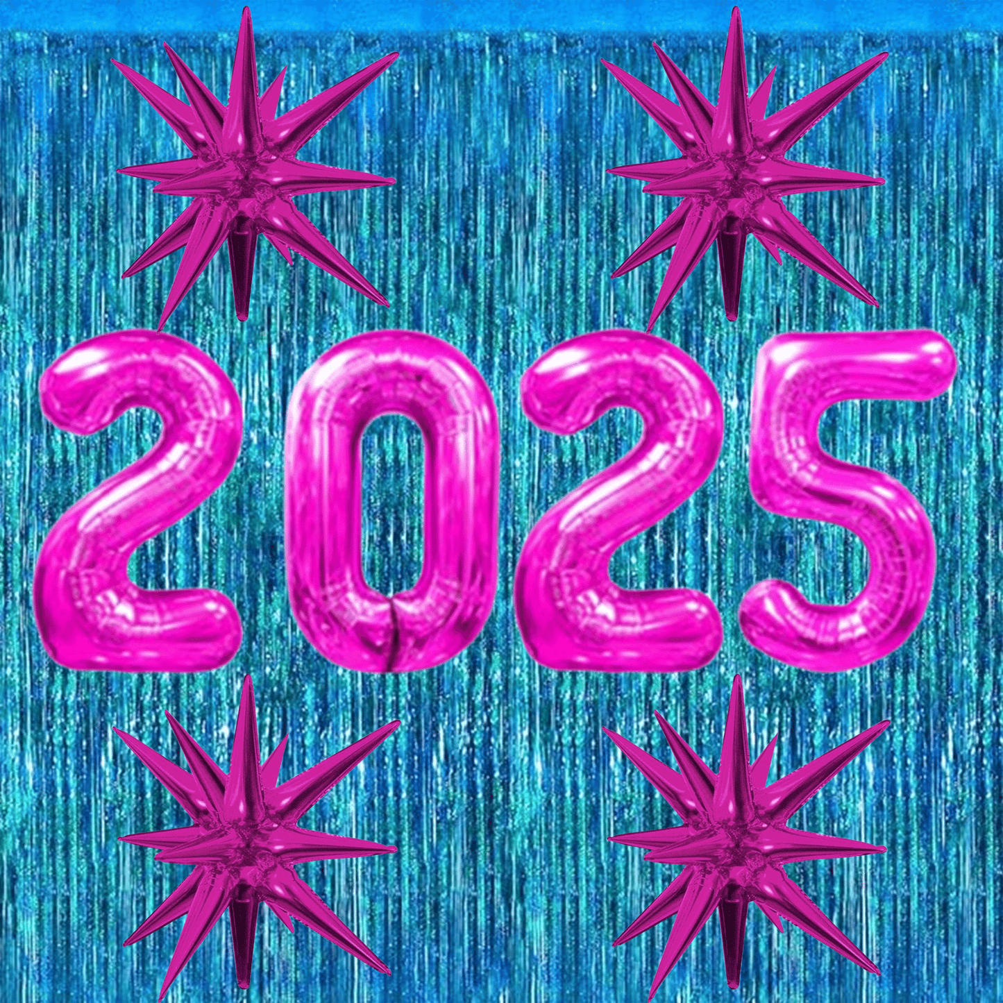 PMU 2025 Graduation - New Years Balloons Curtain Backdrop Party Kit Decorations