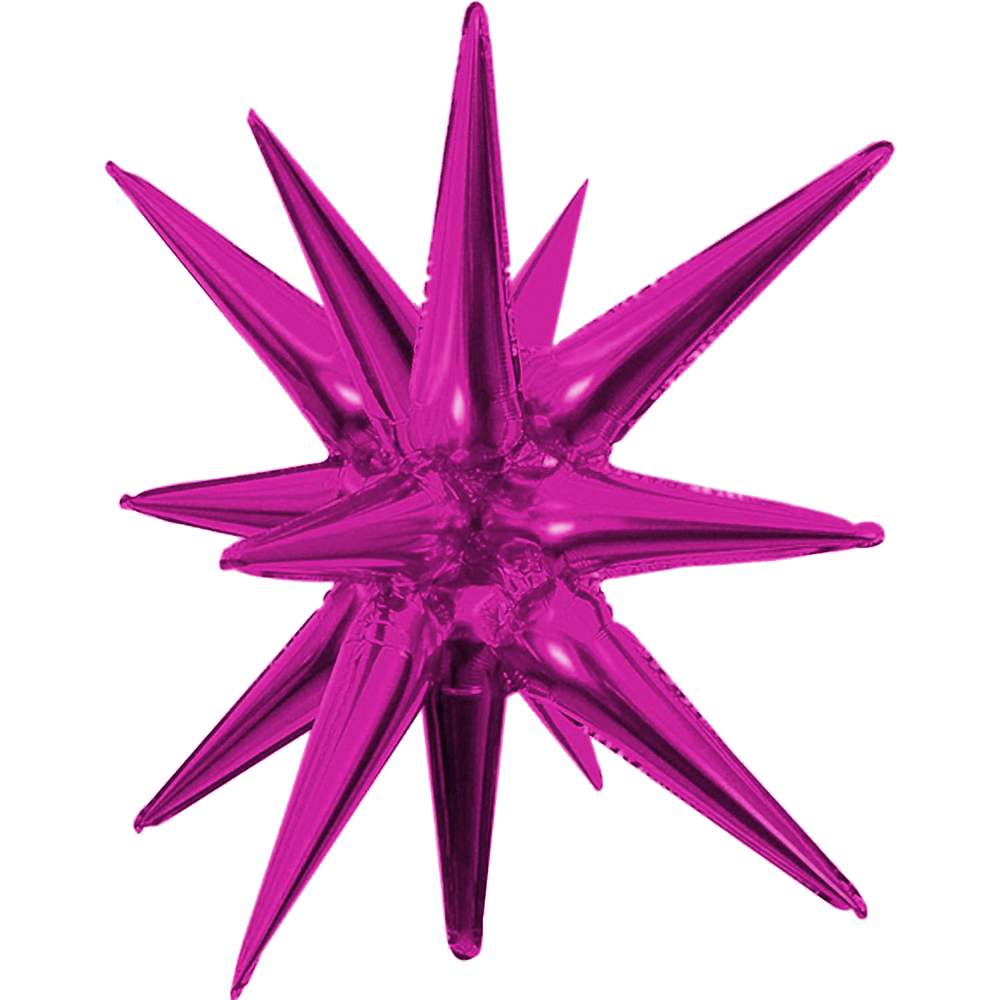 PMU Magic Starburst 22 & 42 Inch Mylar Balloon