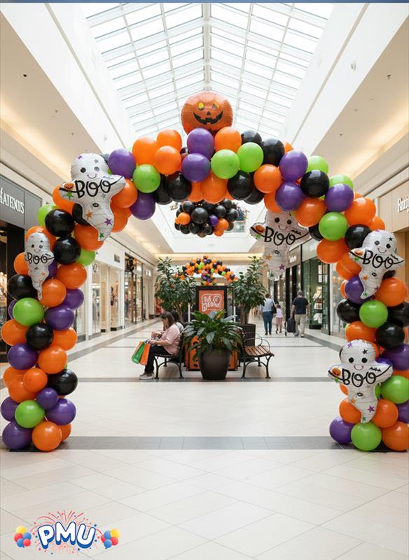PMU Halloween Balloons Mylar-Foil
