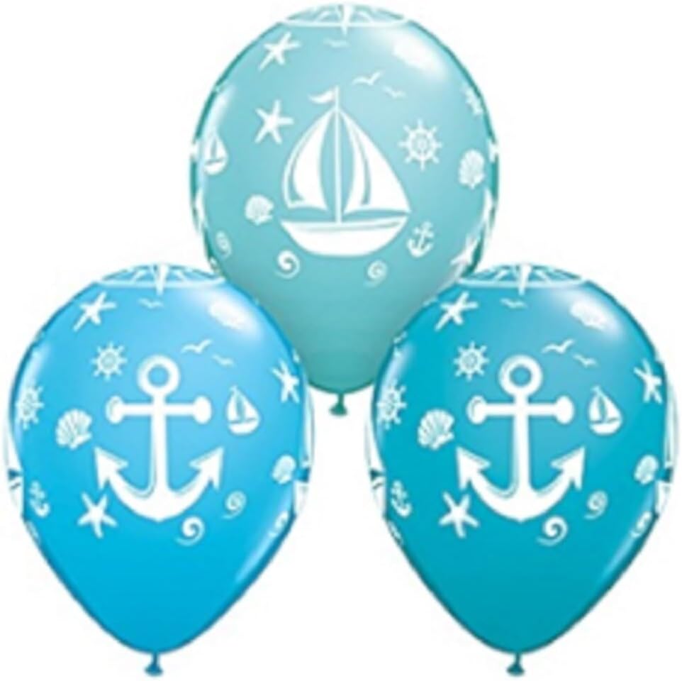 PMU Balloons 11 Inch Qualatex Birthday Sprays Print in Latex Balloons For All Occasions