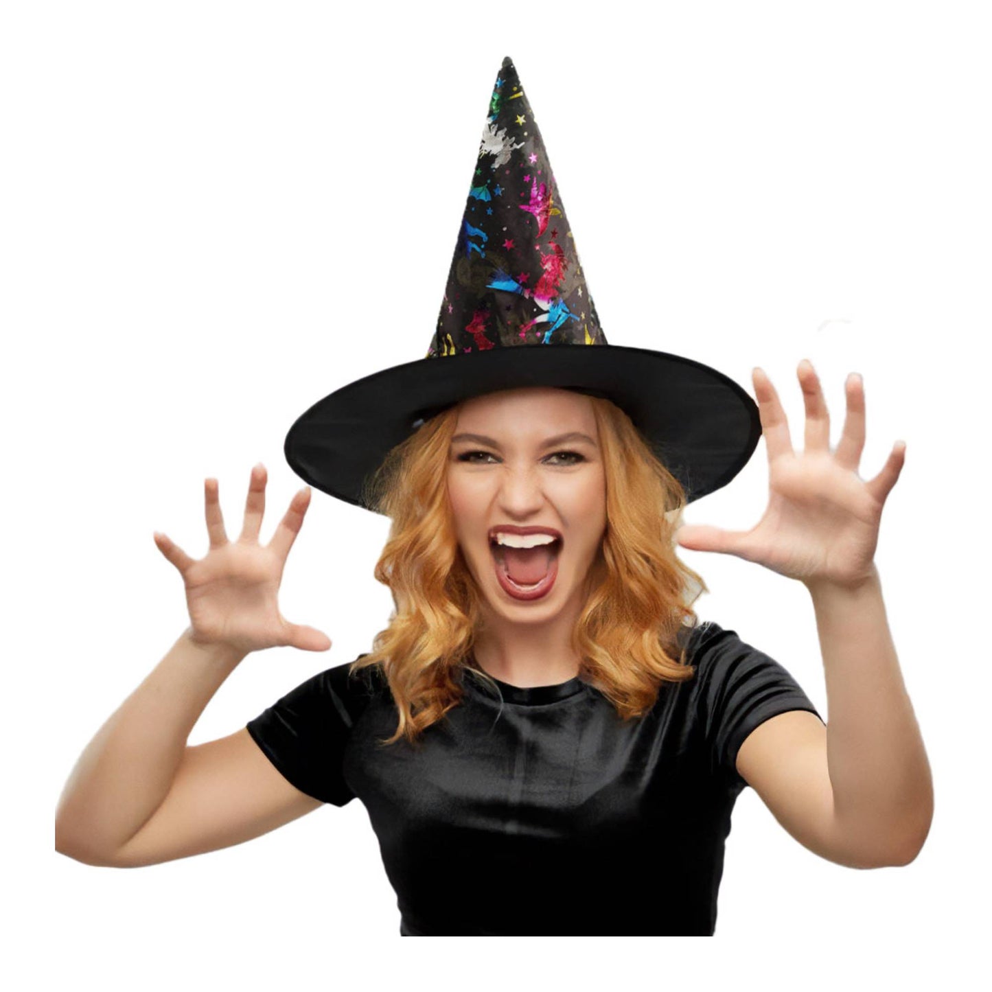 PMU Halloween Party Accessories Decoration Costume Witch Hats