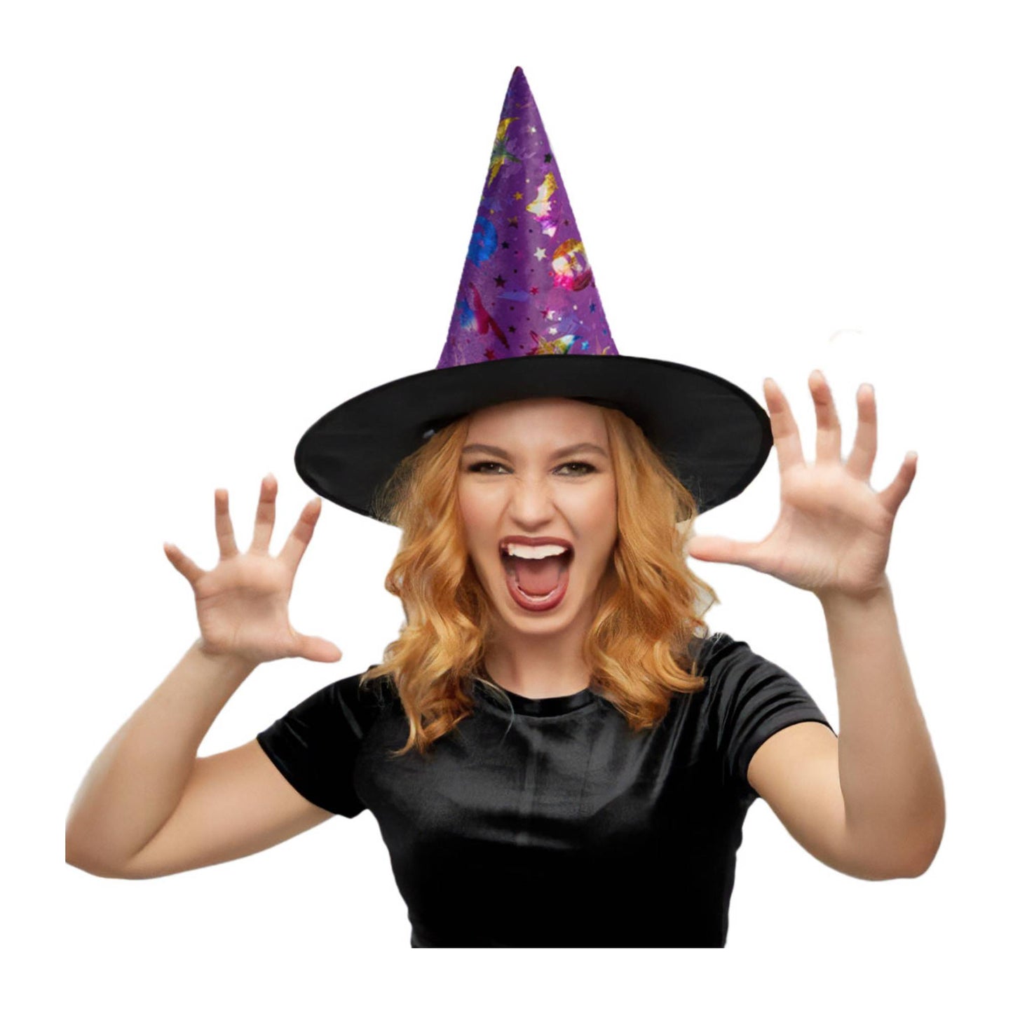 PMU Halloween Party Accessories Decoration Costume Witch Hats