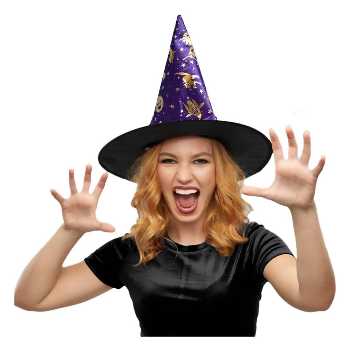 PMU Halloween Party Accessories Decoration Costume Witch Hats