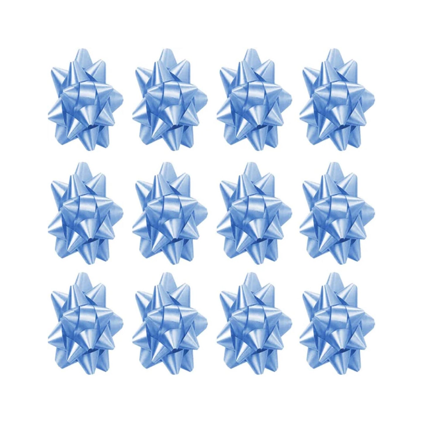 PMU Decorative Confetti Gift Bows (12/Pkg) Pkg/1