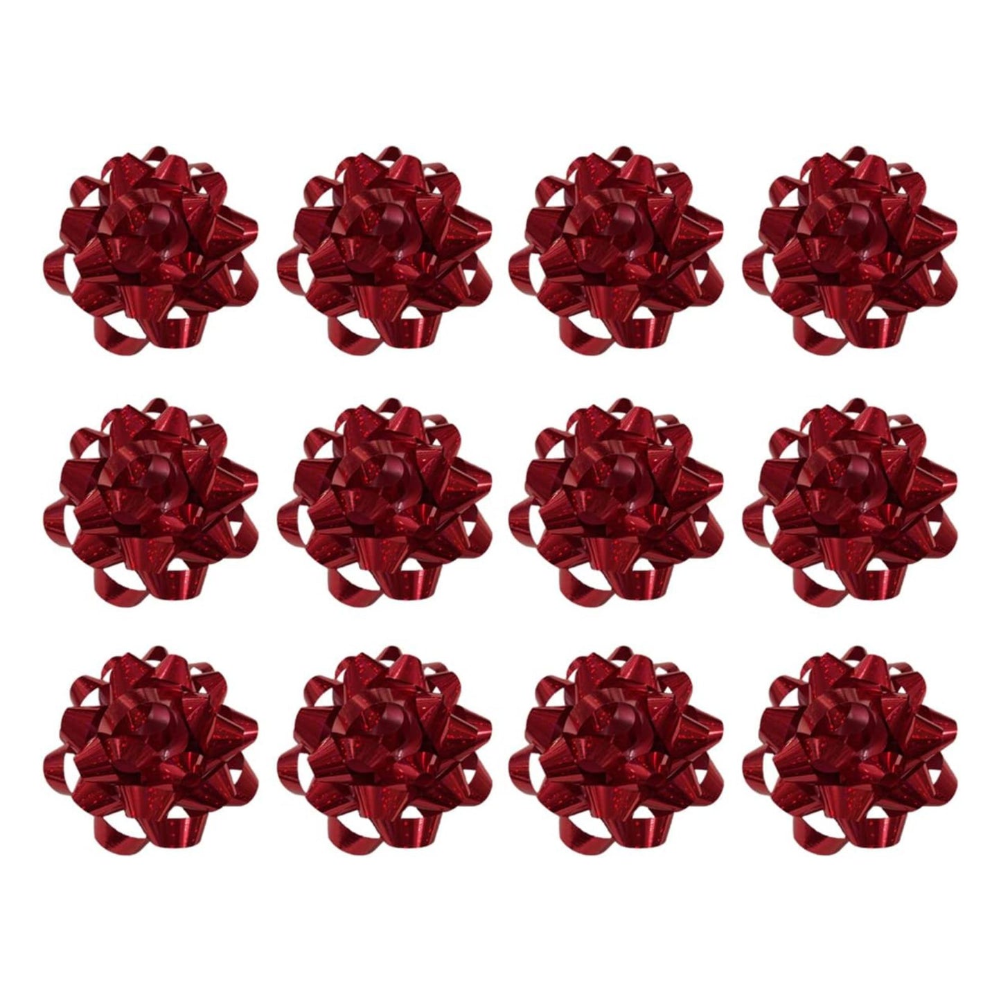 PMU Decorative Confetti Gift Bows (12/Pkg) Pkg/1