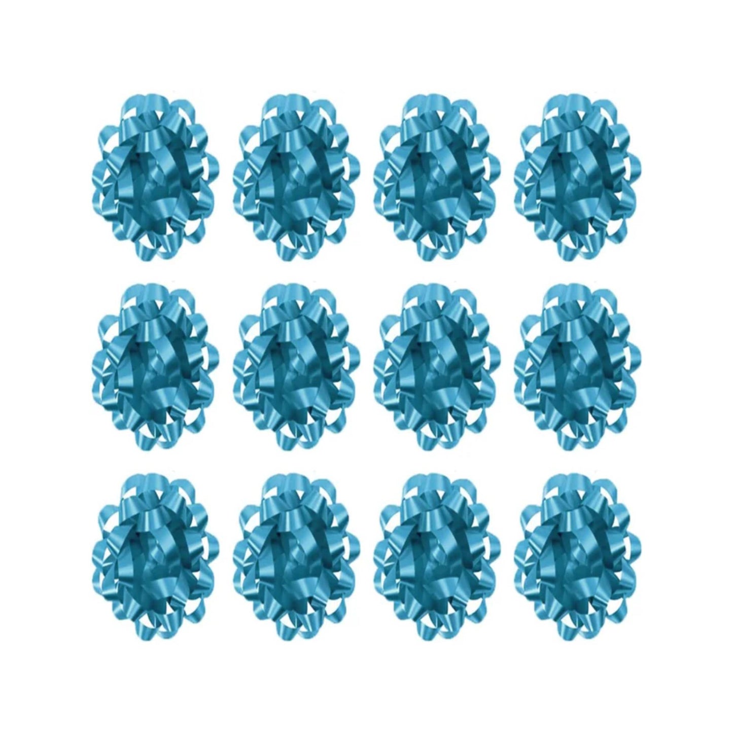 PMU Decorative Confetti Gift Bows (12/Pkg) Pkg/1