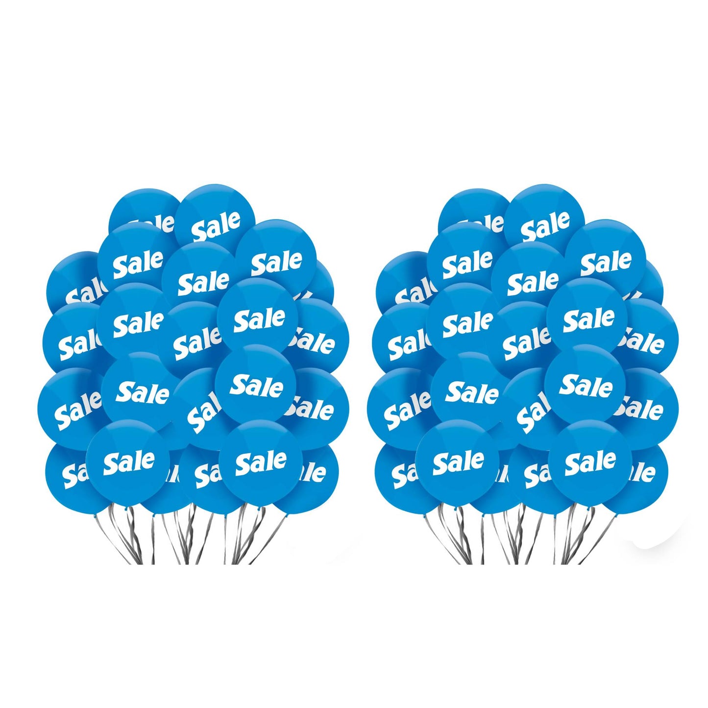 PMU Sale Balloons Assortment Kit with Color Coordinate Ribbons