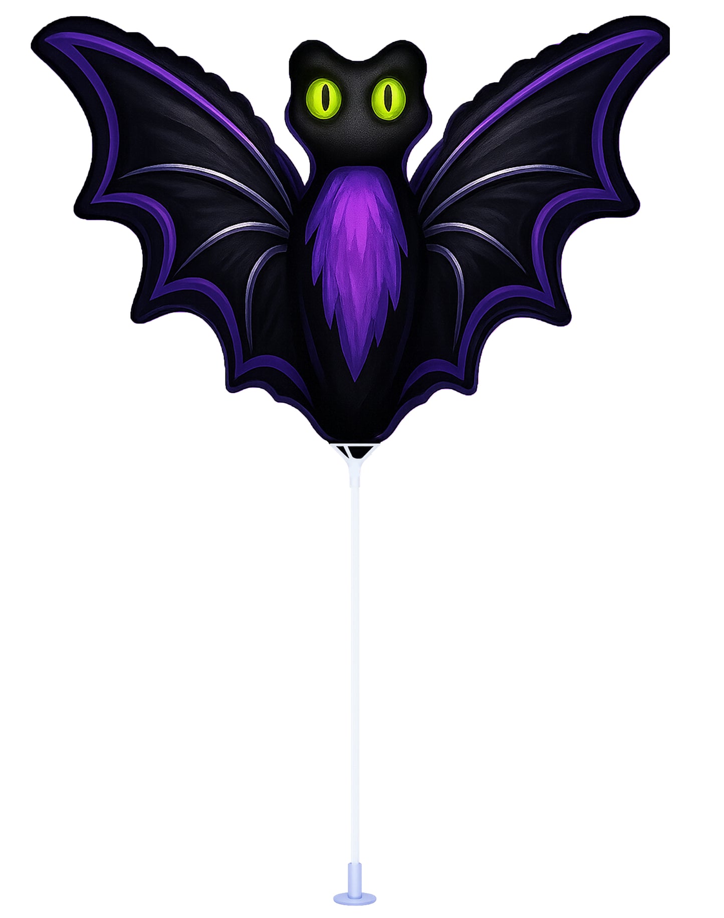 PMU Halloween Balloons 11 Inch Pre-Inflated with Stick