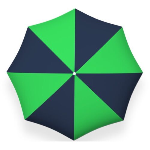 PMU Beach Umbrella 6 feet Opens to 72 inches Multicolor Beach Parasol and Outdoor Sun Protection Polyester