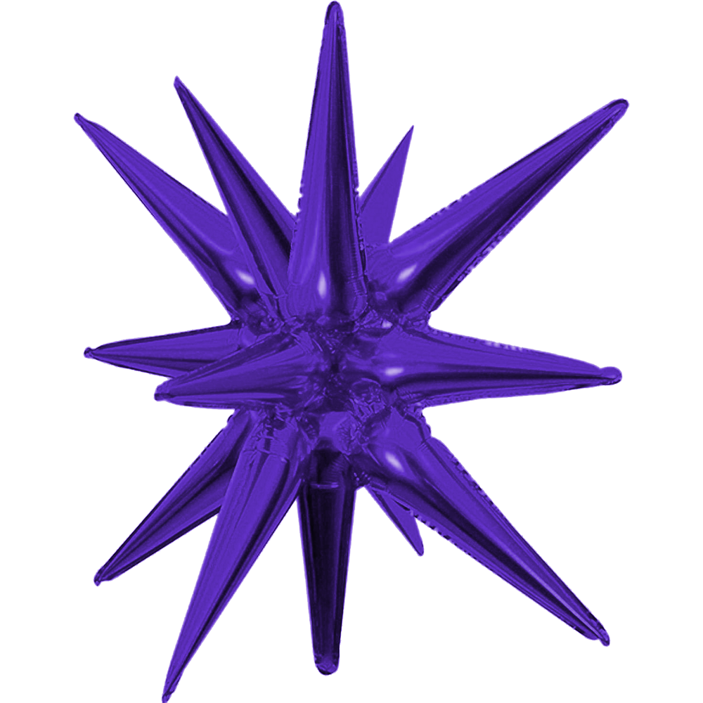PMU Magic Starburst 22 & 42 Inch Mylar Balloon