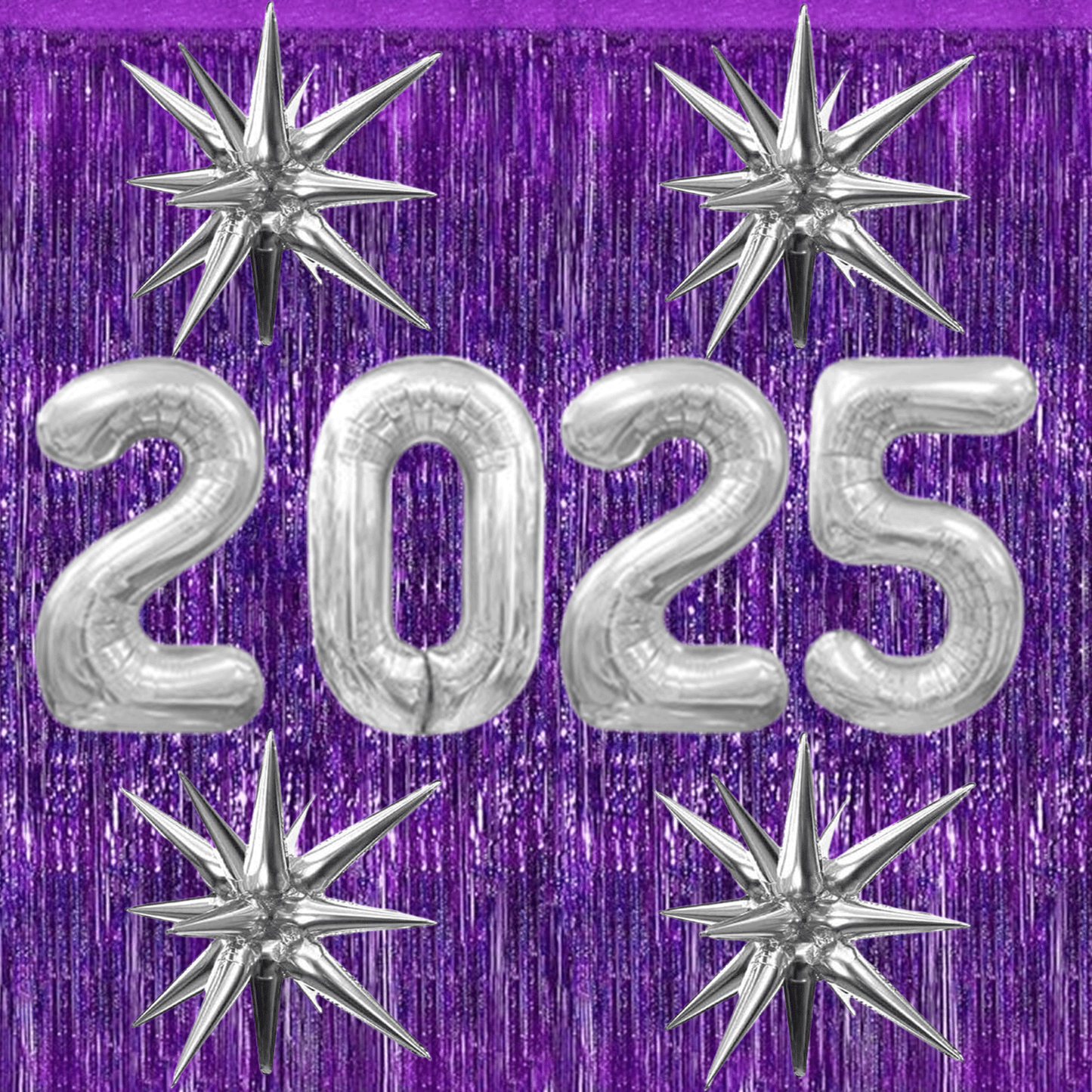 PMU 2025 Graduation - New Years Balloons Curtain Backdrop Party Kit Decorations