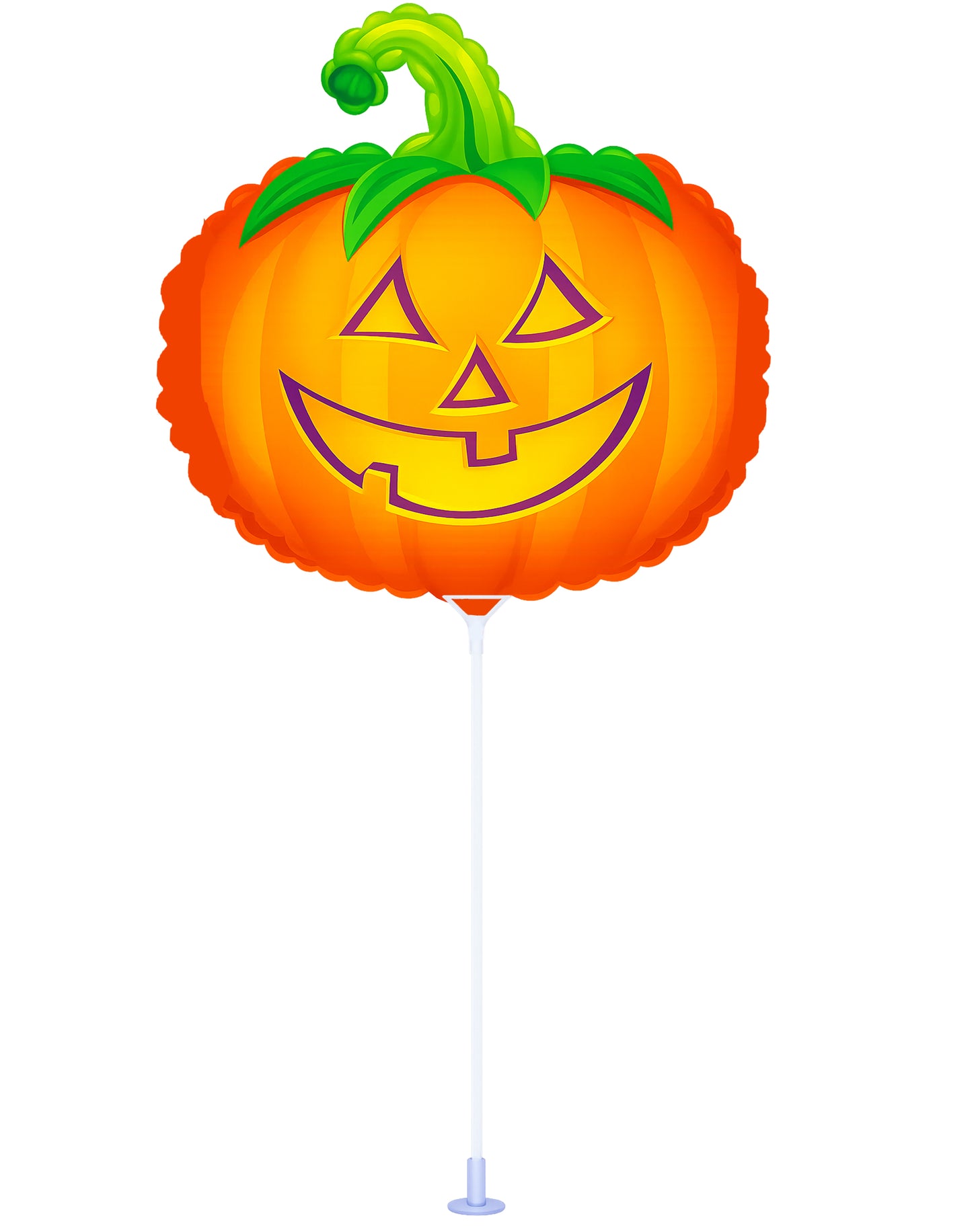 PMU Halloween Balloons 11 Inch Pre-Inflated with Stick