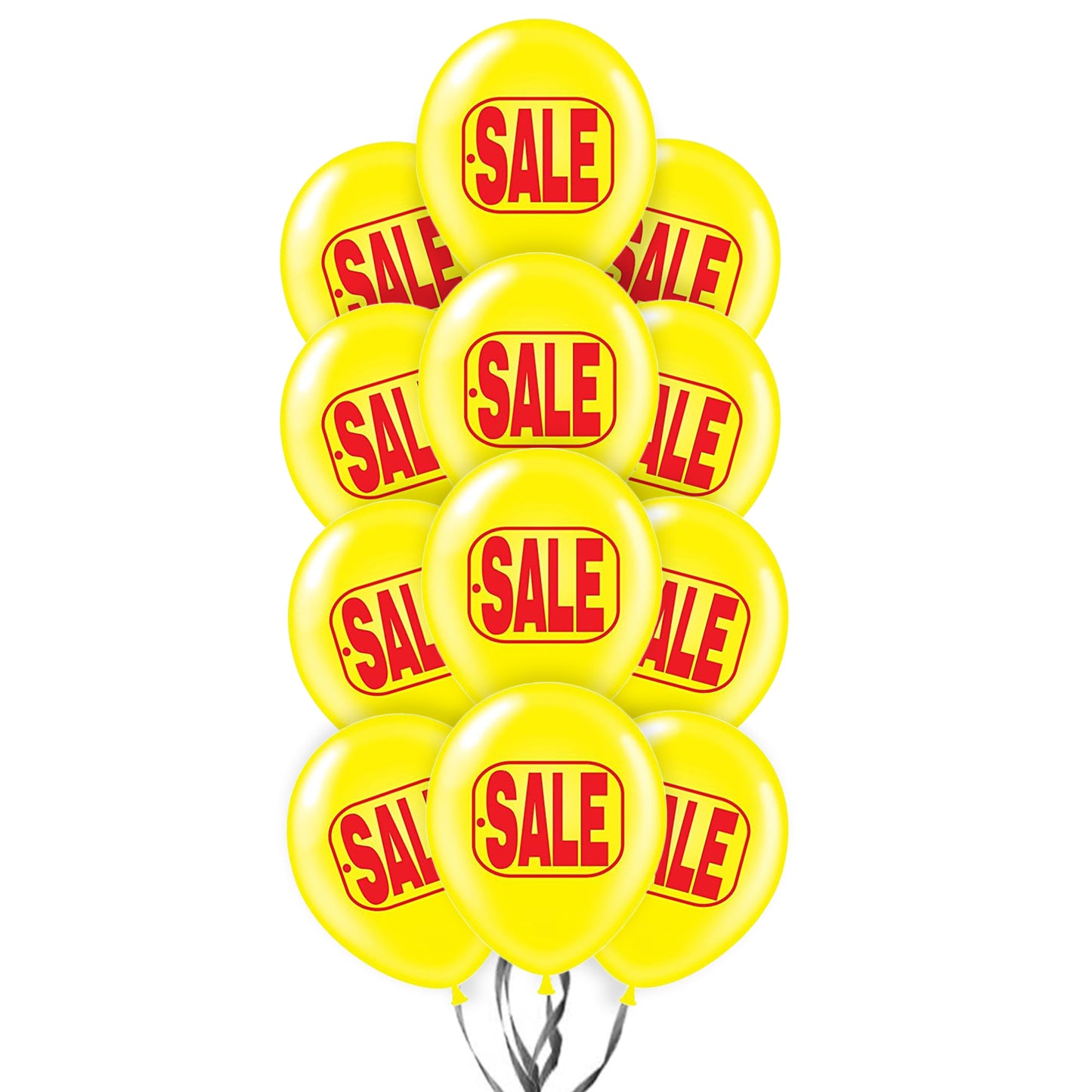 PMU Sale Balloons Assortment Kit with Color Coordinate Ribbons