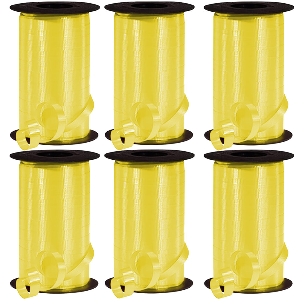PMU Curling Ribbon - Crimped Texture Curling Ribbons for Gift Box Wrapping, Florist Flowers, Birthday Party Decorations, Festival Art Craft & Christmas Décor 3/8 Inch X 250 Yards
