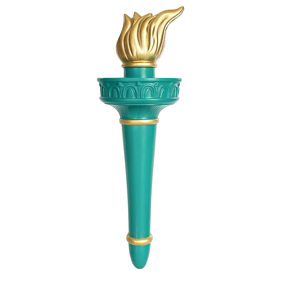 PMU Patriotic Statue of Liberty Torch Costume Accessory
