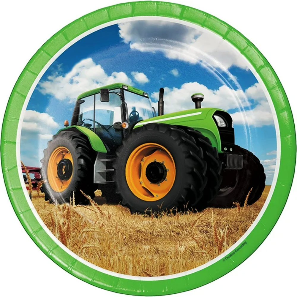 PMU Tractor, Fruit and Vegetable Shape Mylar Balloon