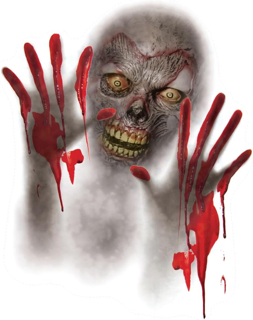 PMU Halloween Party Decoration Accessory Bloody Rat Toilet Seat Cover 12in x 17in Party Accessory (1/pkg) Pkg/1