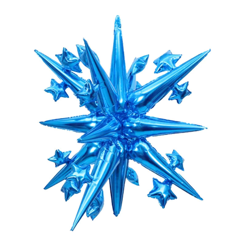 PMU 42 Inch Star Burst Galaxy Mylar Balloon