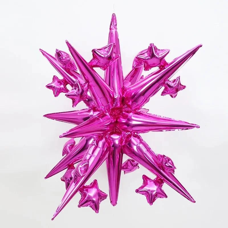 PMU 42 Inch Star Burst Galaxy Mylar Balloon