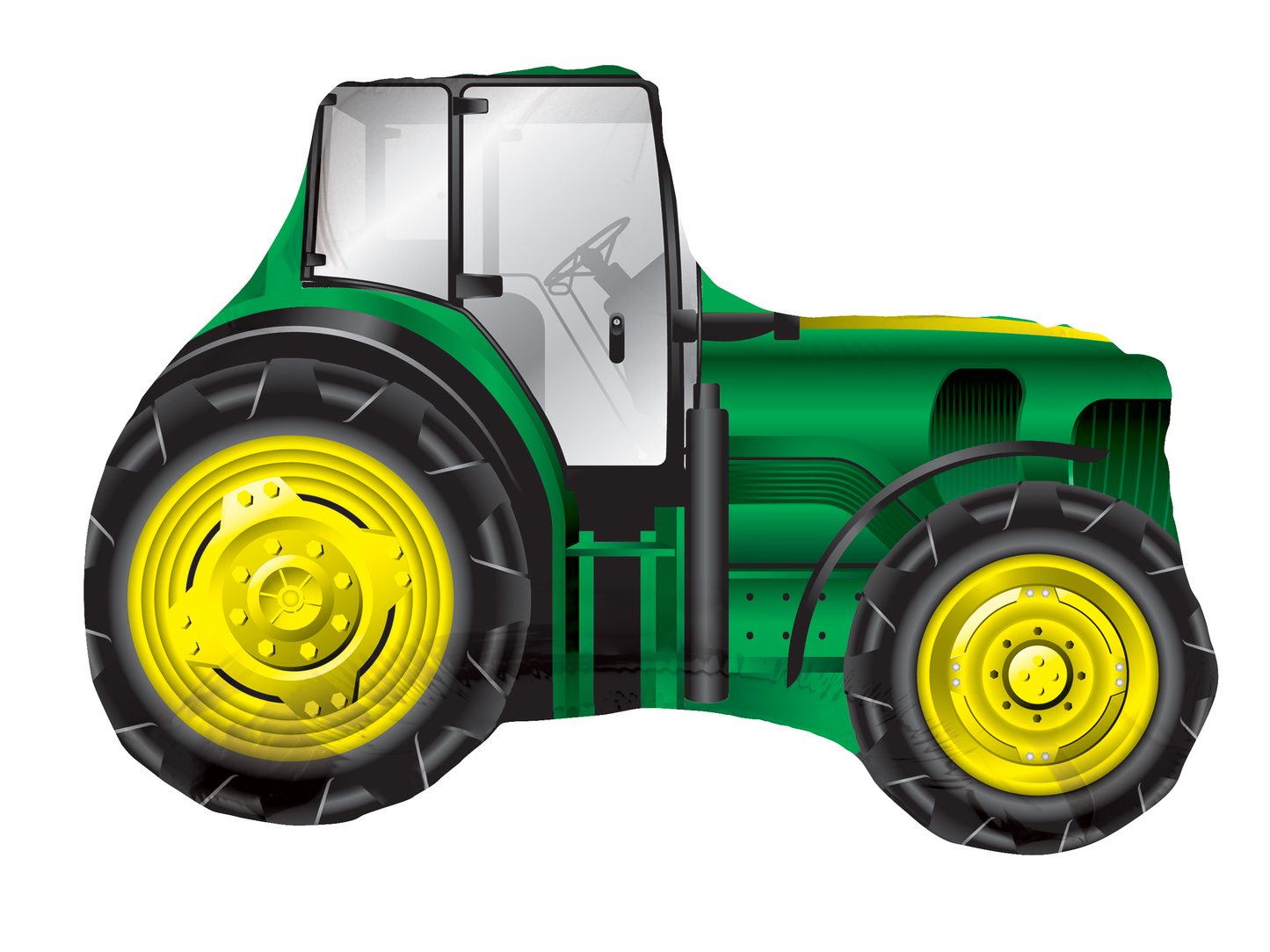 PMU Tractor, Fruit and Vegetable Shape Mylar Balloon