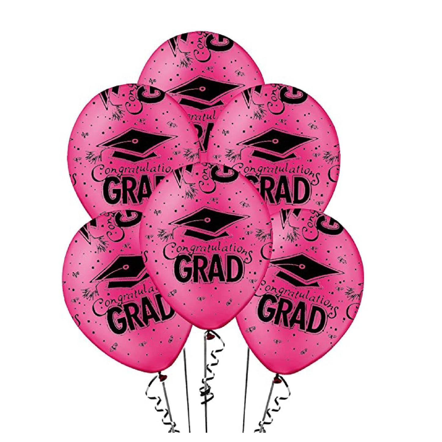 PMU Graduation 11 Inch PartyTex Premium Latex Balloons
