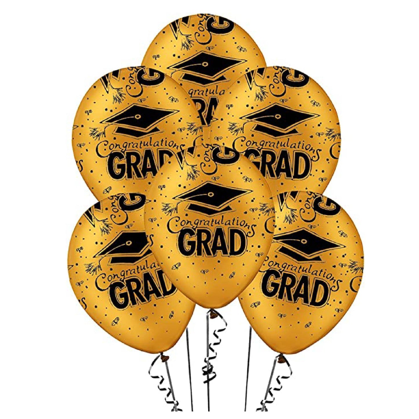 PMU Graduation 11 Inch PartyTex Premium Latex Balloons