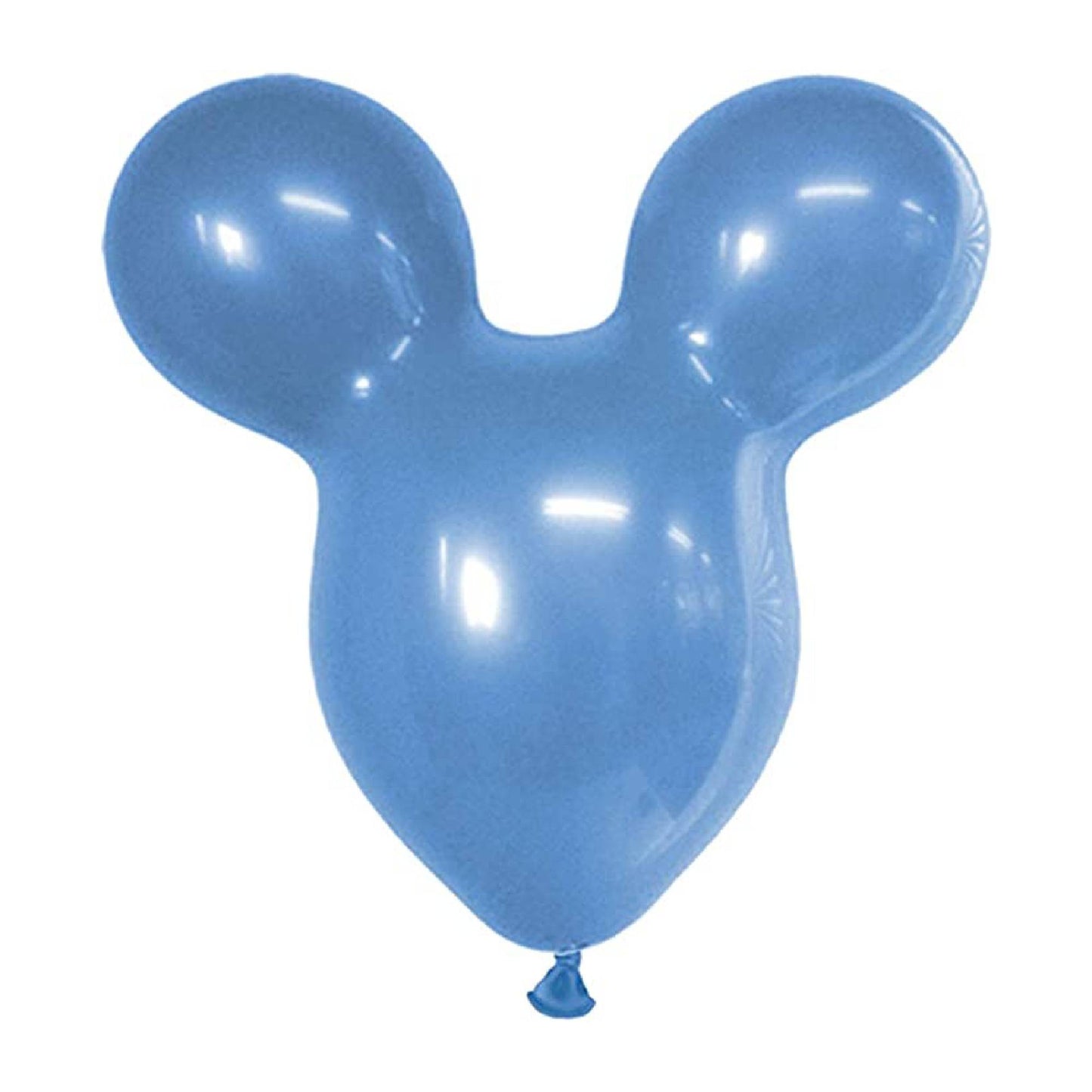 PMU Mouse Head Shaped Balloons 15 Inch PartyTex Latex Great for Mickey Mouse Theme Parties Inflate Mouse Ears first for proper inflation (See Video)