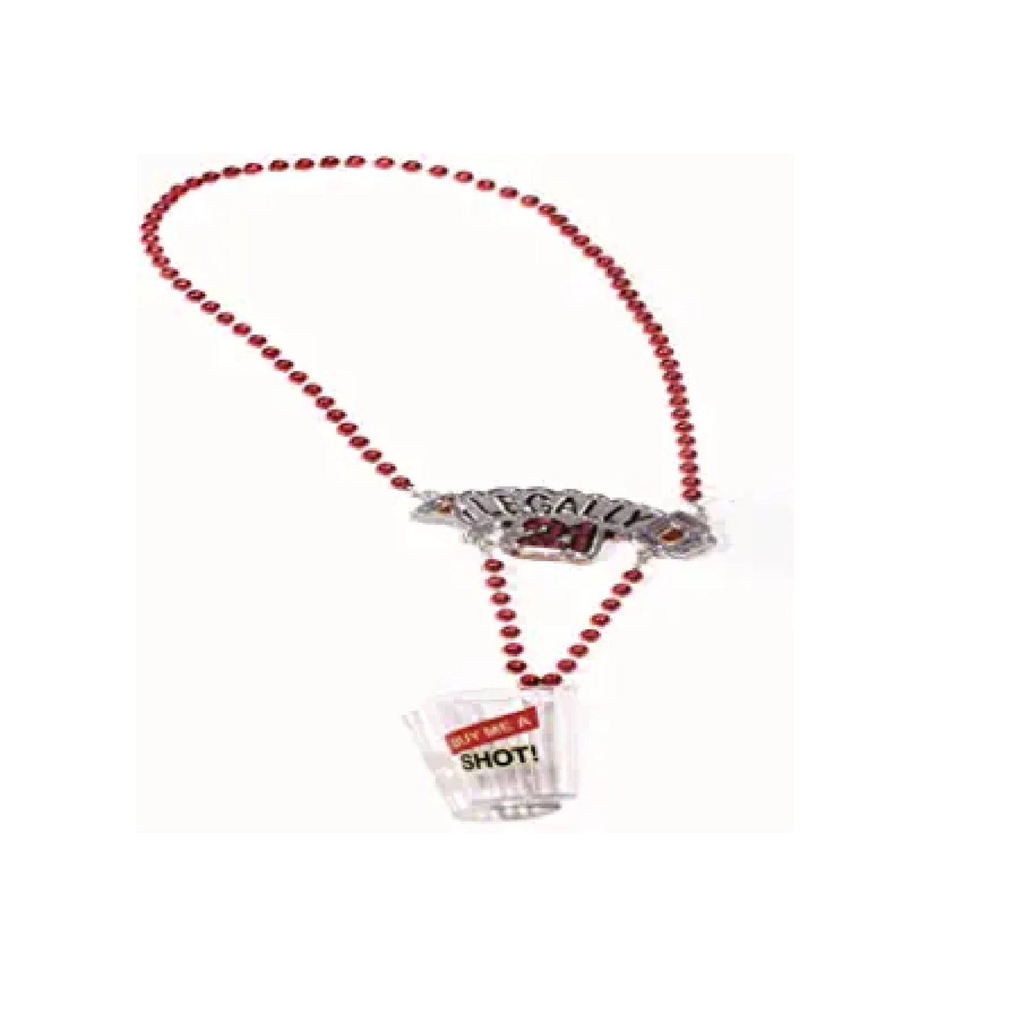 PMU Mardi Gras Metallic Beads, Carnival Party, Necklace, Party Favor