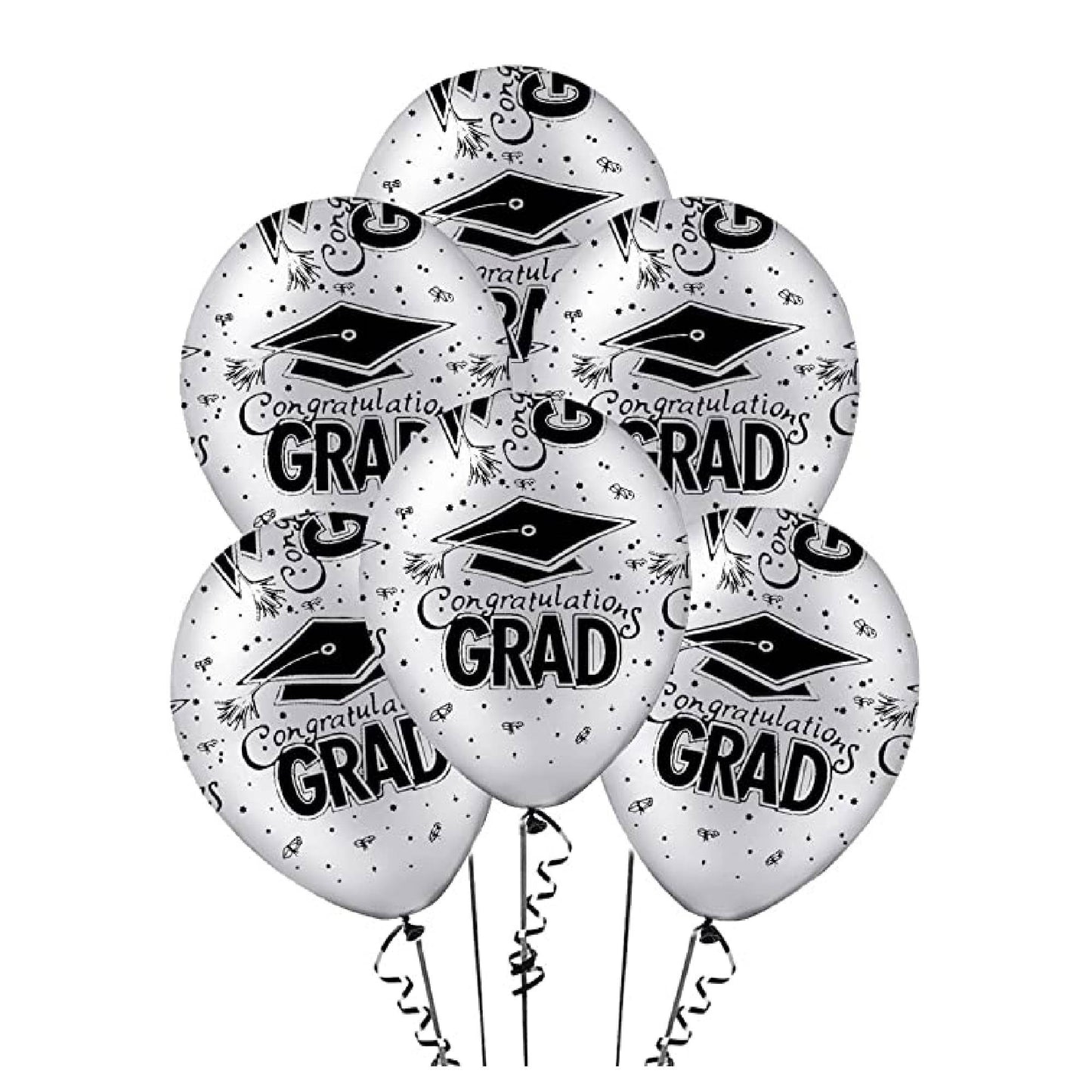PMU Graduation 11 Inch PartyTex Premium Latex Balloons