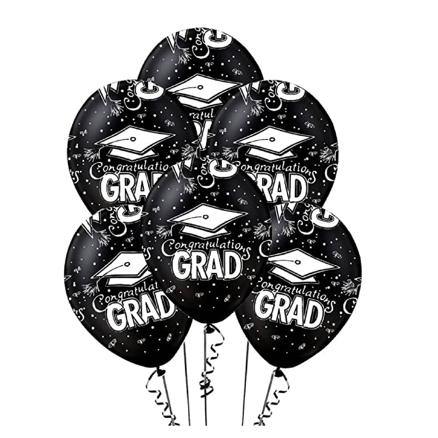 PMU Graduation 11 Inch PartyTex Premium Latex Balloons