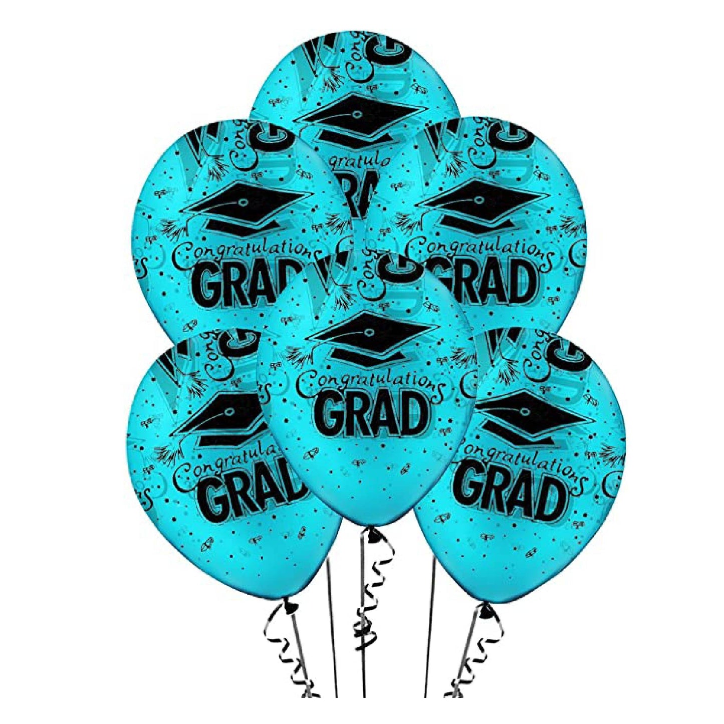 PMU Graduation 11 Inch PartyTex Premium Latex Balloons