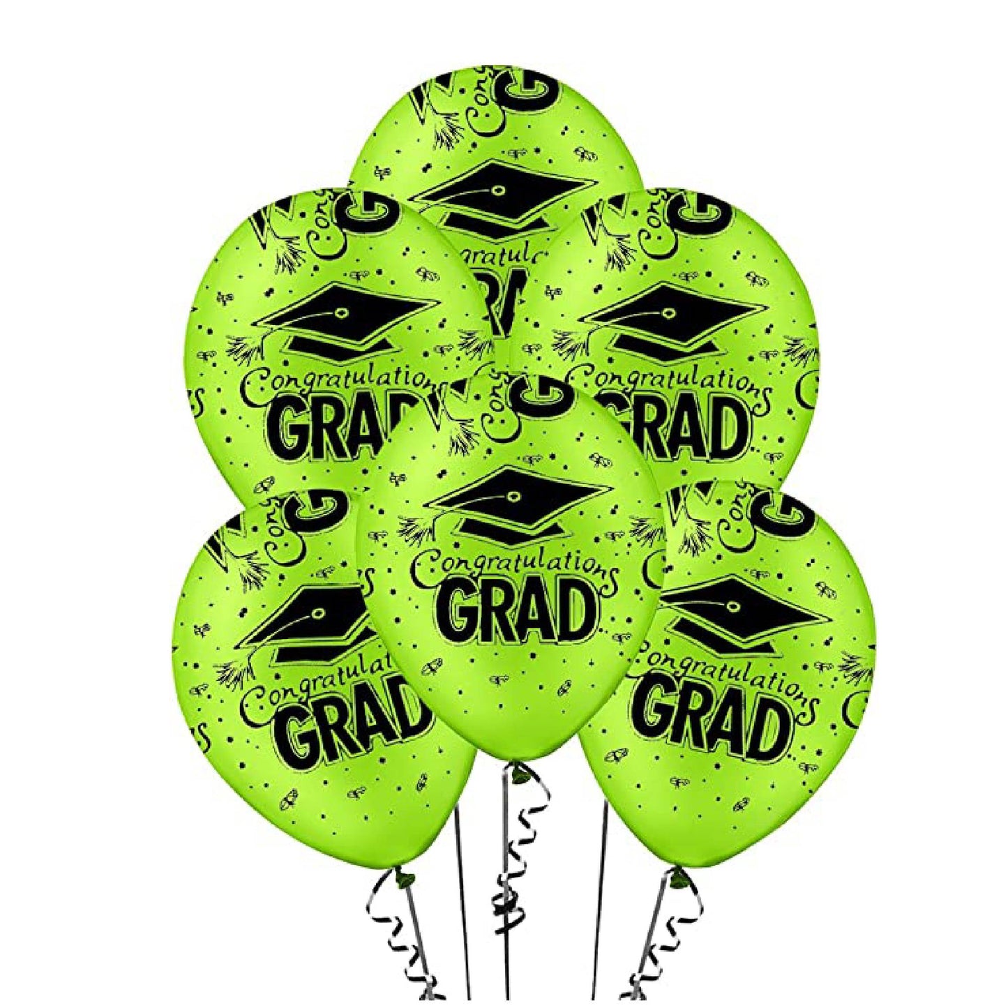 PMU Graduation 11 Inch PartyTex Premium Latex Balloons