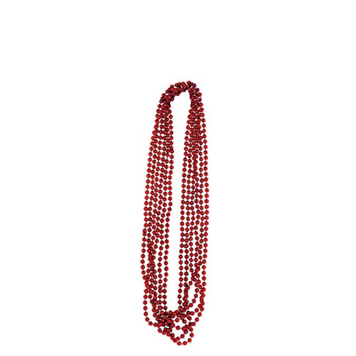 PMU Mardi Gras Metallic Beads, Carnival Party, Necklace, Party Favor