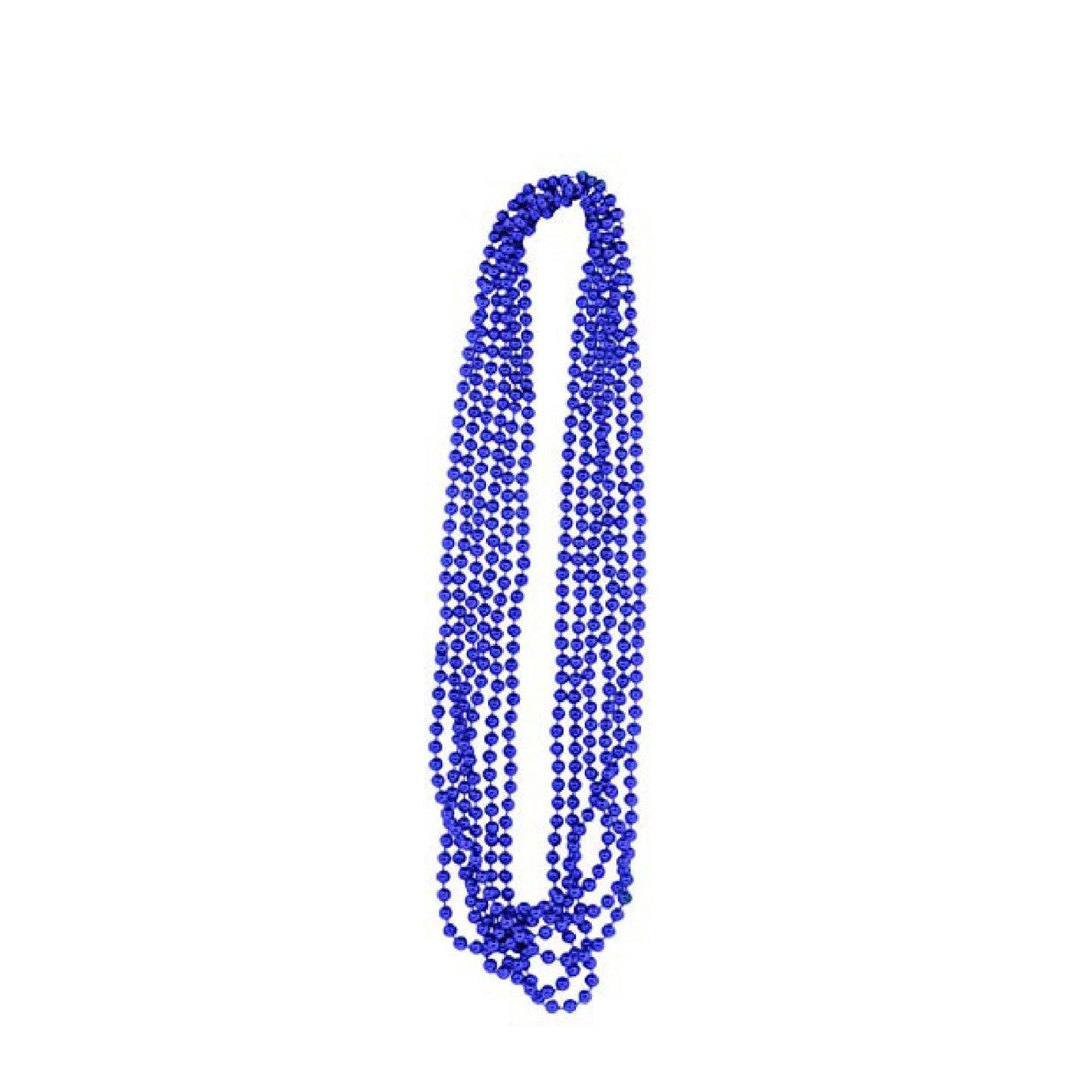 PMU Mardi Gras Metallic Beads, Carnival Party, Necklace, Party Favor