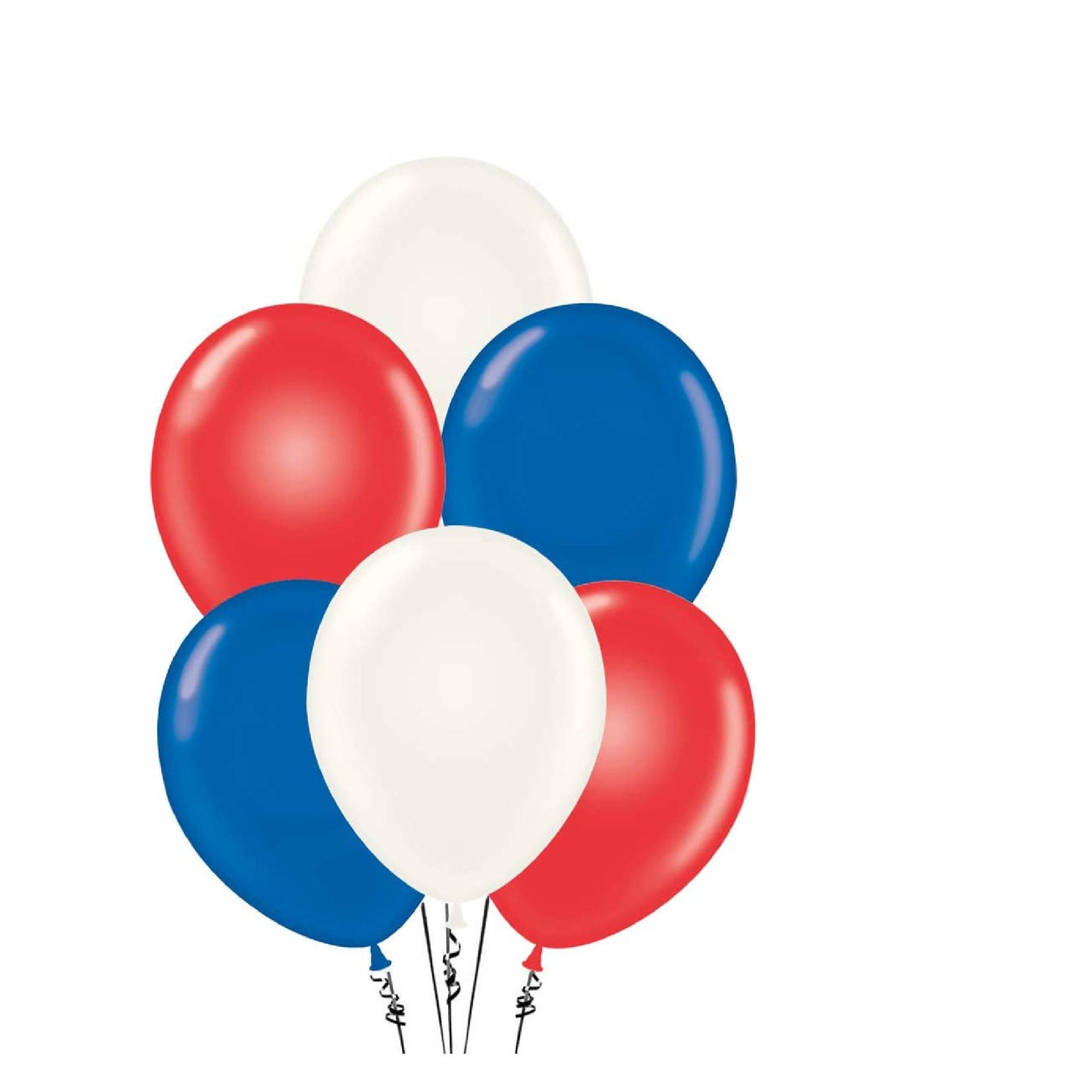 PMU Balloons 17 Inch PartyTex Premium Helium Quality Latex Balloons for Photo Shoot, Wedding, Baby Shower, Birthday Party and Event Decoration