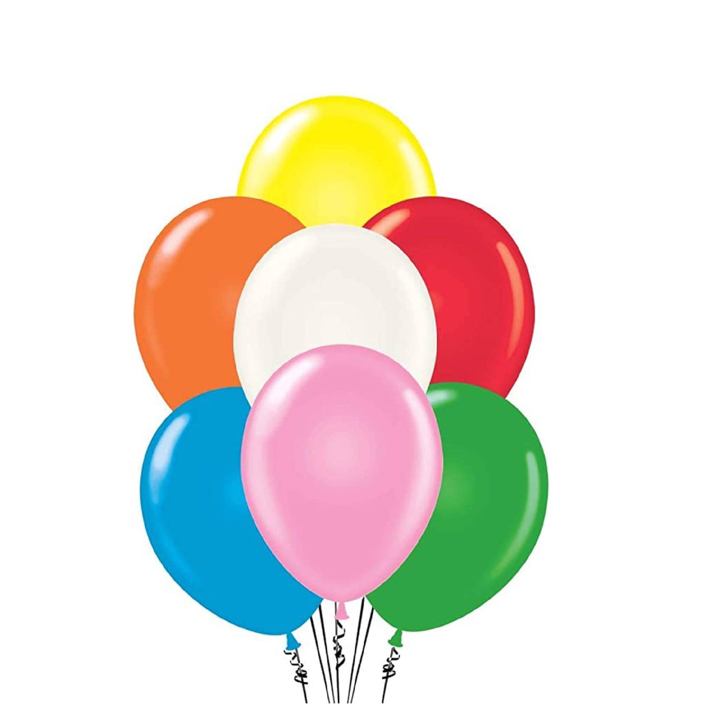 PMU Balloons 17 Inch PartyTex Premium Helium Quality Latex Balloons for Photo Shoot, Wedding, Baby Shower, Birthday Party and Event Decoration