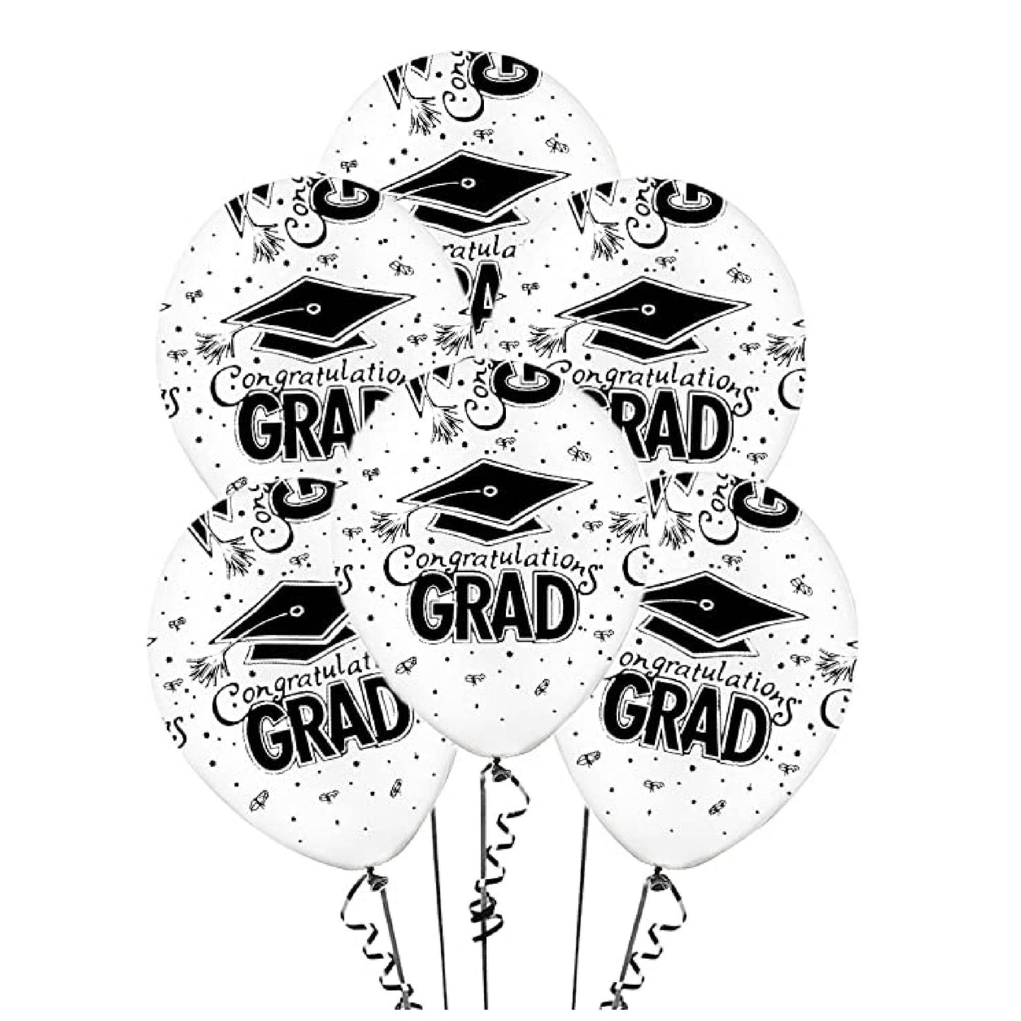 PMU Graduation 11 Inch PartyTex Premium Latex Balloons
