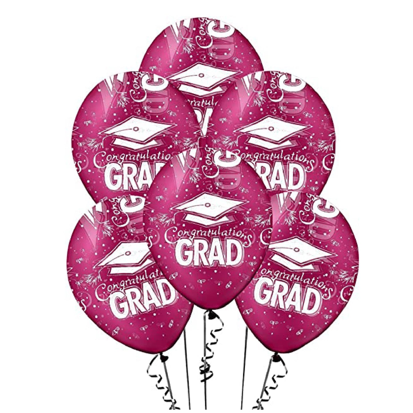 PMU Graduation 11 Inch PartyTex Premium Latex Balloons