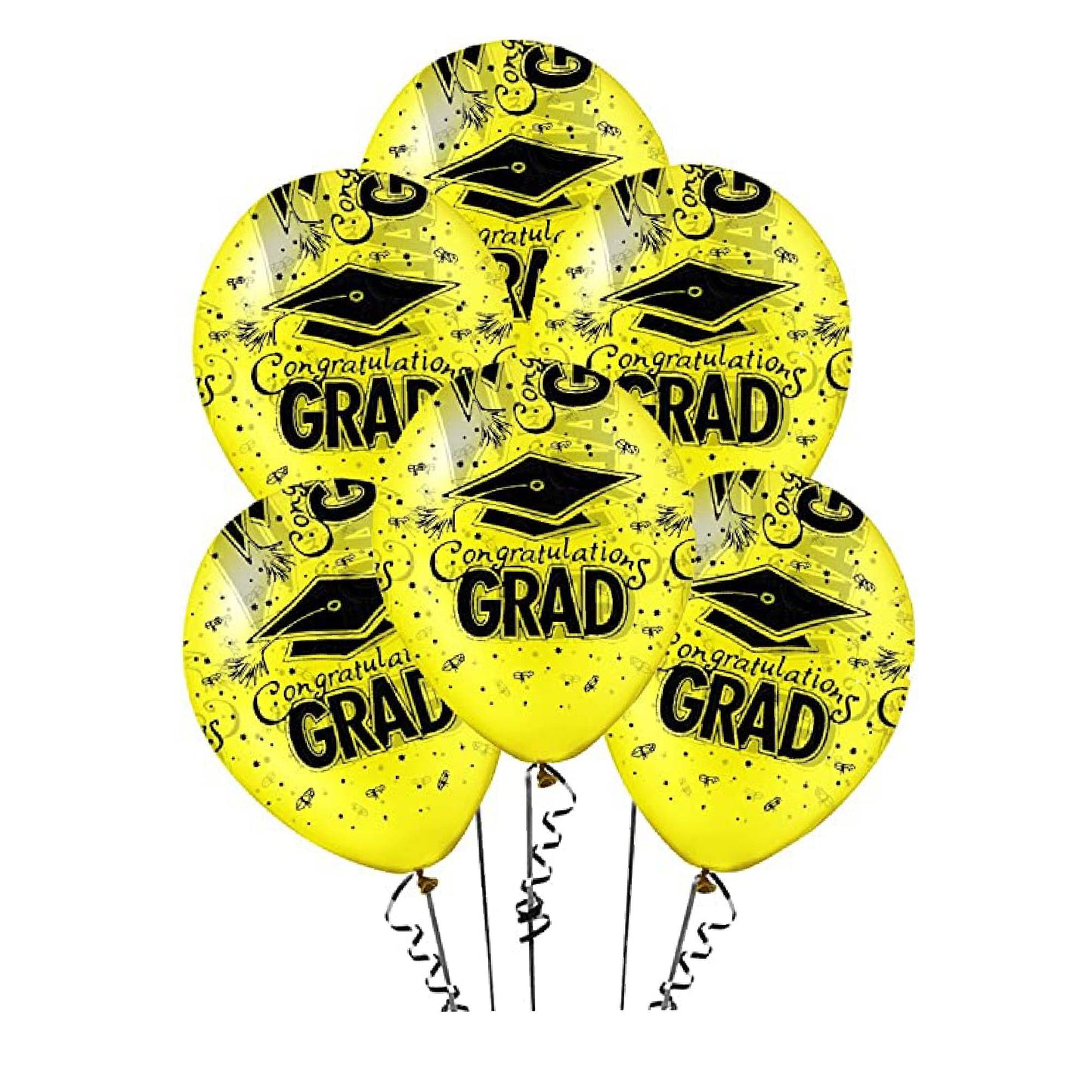 PMU Graduation 11 Inch PartyTex Premium Latex Balloons