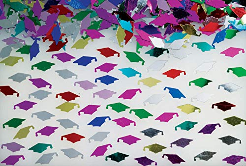 PMU Mardi Gras Masks Confetti Gold, Green, Purple (1/2 oz. /Pkg)
