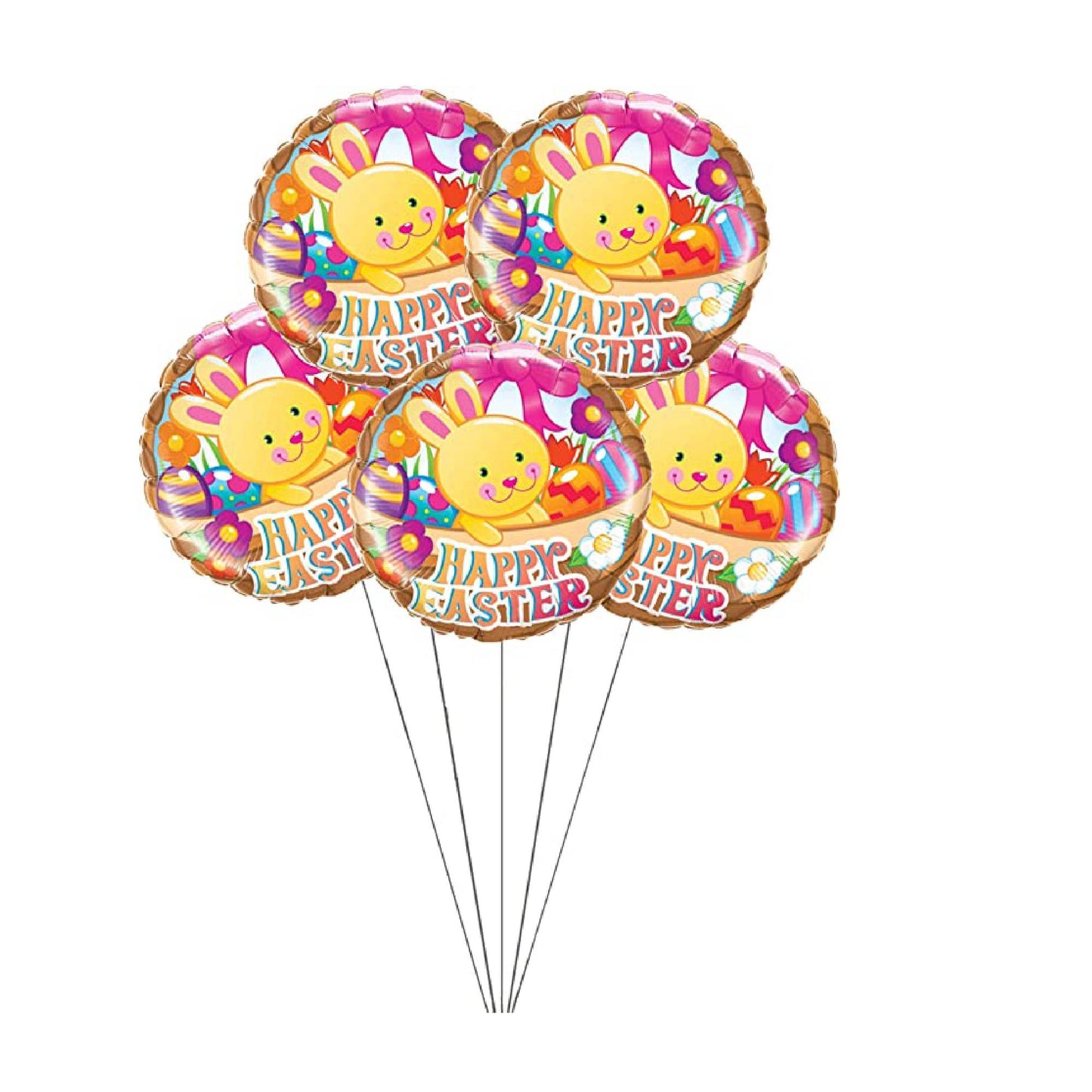 PMU Happy Easter 18 Inch Mylar Foil Balloon
