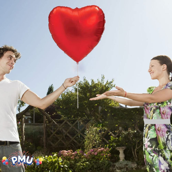 PMU Valentine's Day Heart Helium Free Balloon