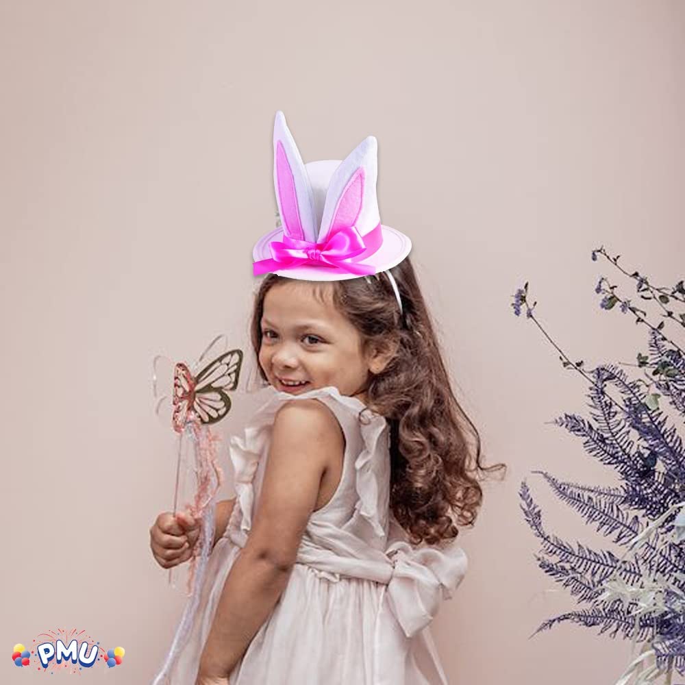PMU Plush Bunny Top Hat Headband