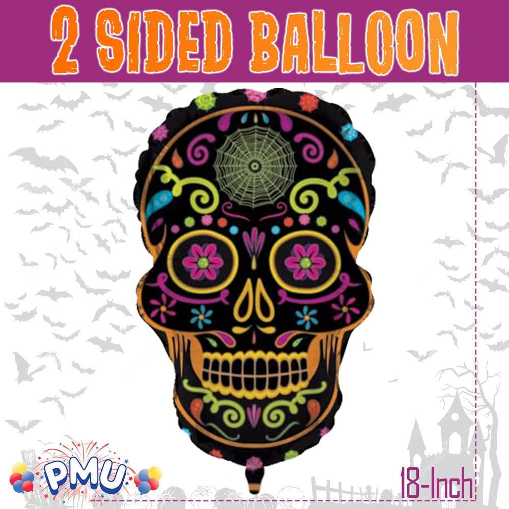 PMU Halloween Balloons Mylar-Foil