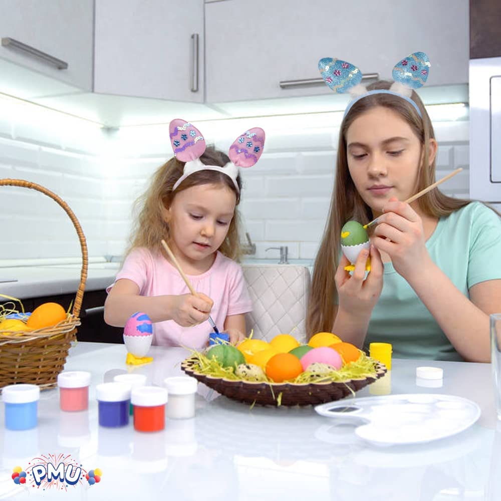 PMU Easter Egg Boppers Assorted Blue & Pink Headband Party Accessory