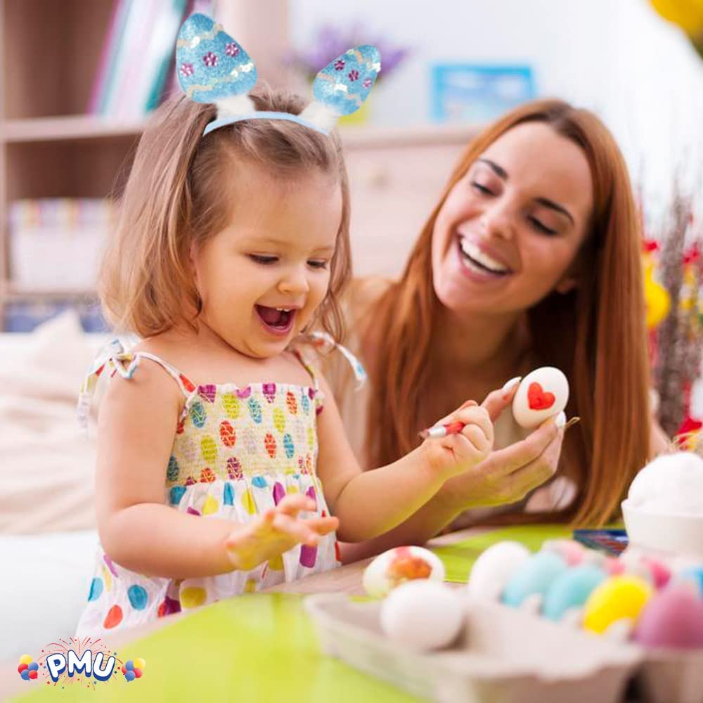 PMU Easter Egg Boppers Assorted Blue & Pink Headband Party Accessory