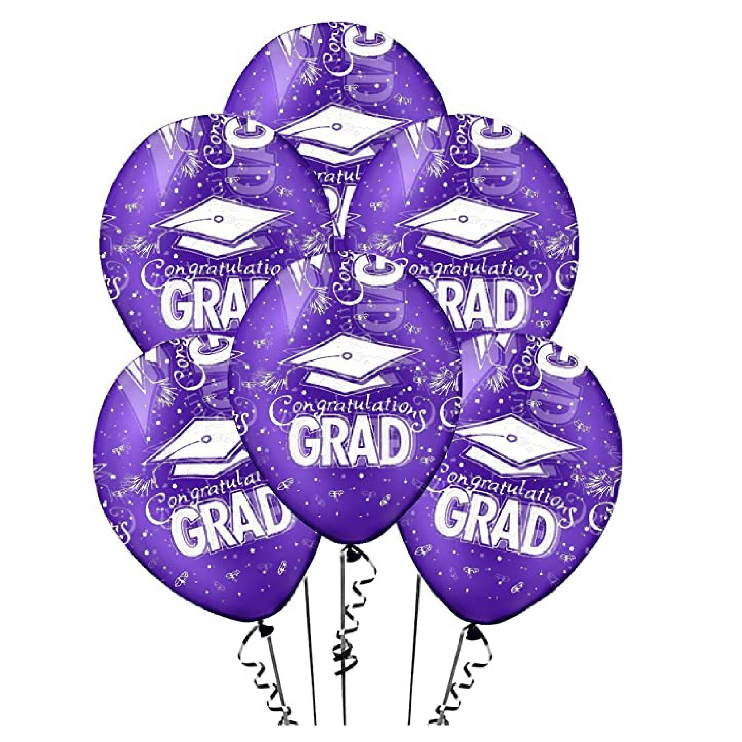 PMU Graduation 11 Inch PartyTex Premium Latex Balloons